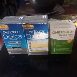 New 3 boxes lancets gauge 30