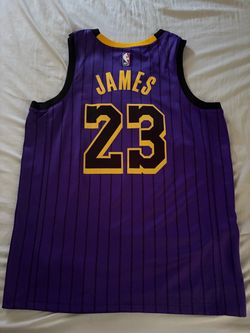 Purple n Gold LeBron Lakers jersey
