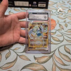 Gold Lugia Vstar Gem Mint Condition 