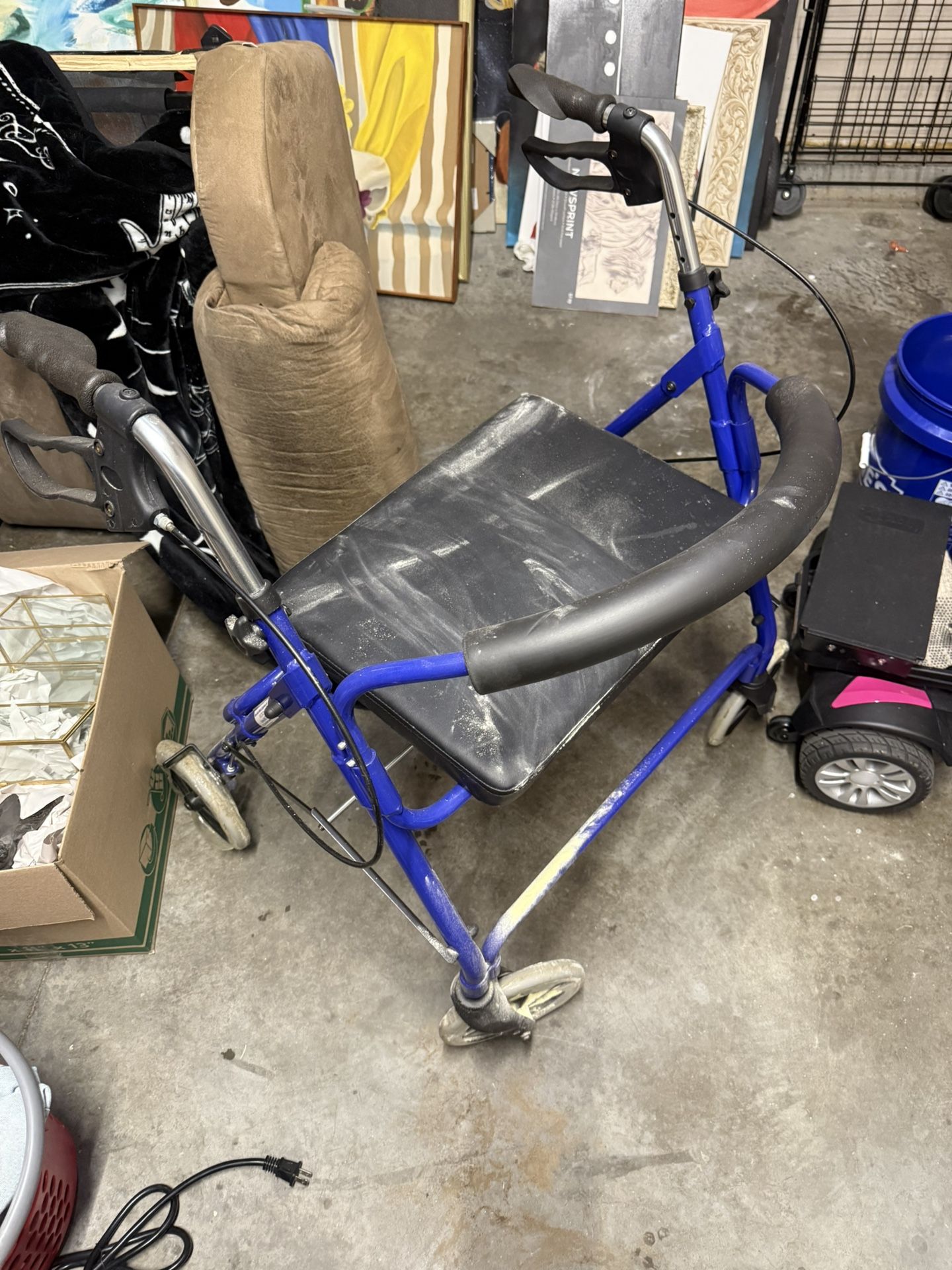 Large steel Walker