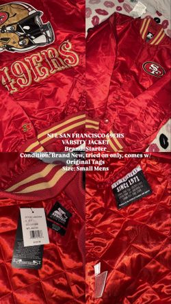 NFL SAN FRANCISCO 49ERS VARSITY JACKET