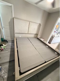 Free king bed frame