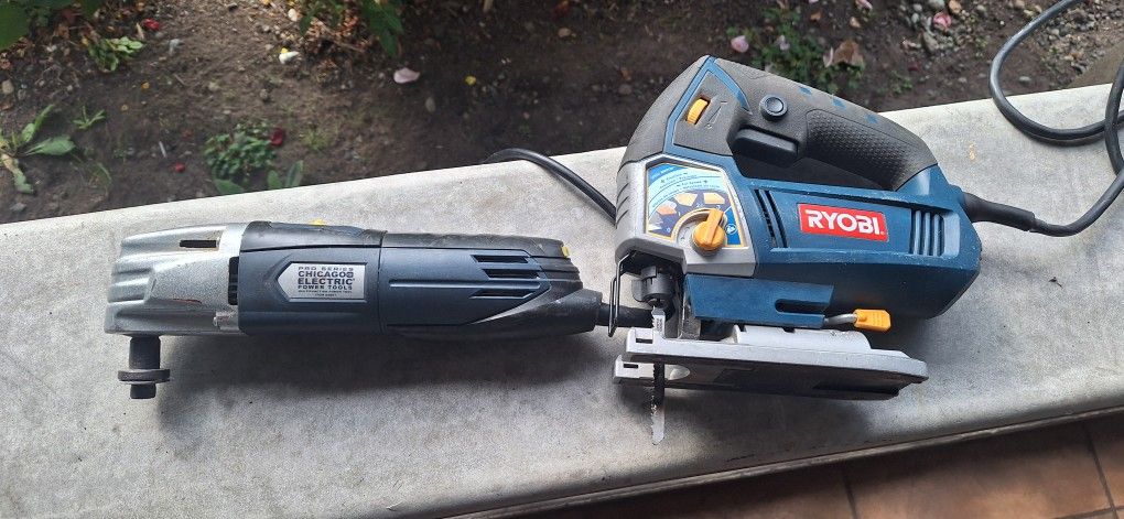 Ryobi Jigsaw and Chicago Multitool