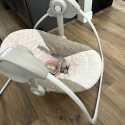 Ingenuity Comfort 2 Go Compact Portable Baby Swing with Music