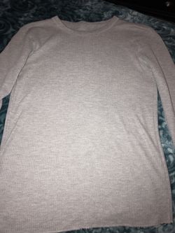 Men’s Gray Thermal Shirt Size M