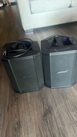Bose Speakers Pair Black