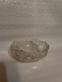 Crystal Glass Bowl -Reduced Again