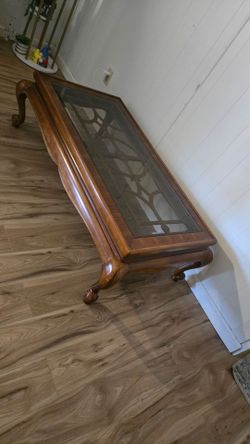 Antique Brown center table