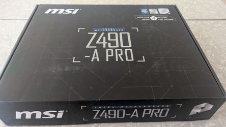 Broken MSI z490 pro-A motherboard (LGA 1200 socket)