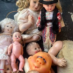 Vintage Super Cool Dolls Sold As Set Only