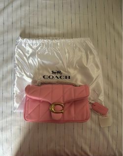 Pink Coach Tabby Shoulder Bag 20