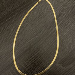 14k Gold Herringbone Chain 