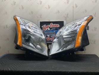 10-12 NISSAN SENTRA HALOGEN OEM PAIR HEADLIGHTS