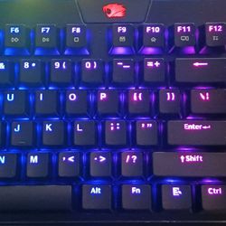 RGB Gaming Keyboard Like New Condition 