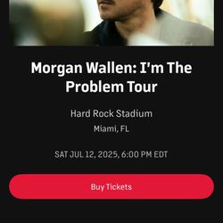 Morgan Wallen Tickets 