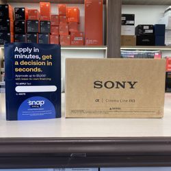 Sony Fx3 Cinema camera Body only