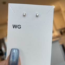 Brilliant Earth White Gold, Lab Diamond Studs
