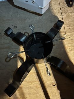 Swivel Christmas Tree Stand Steel Frame Makes This Stand Very Sturdy