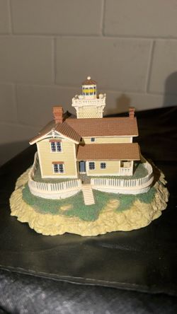 Lighthouse Figurine Collectible Resin Sculpture