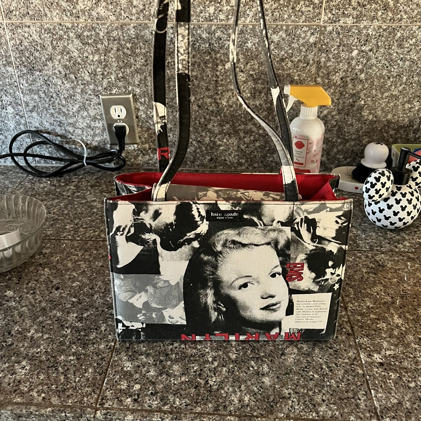 Kate Spade Elvis/Marilyn Monroe Purse for Sale in Bakersfield, CA - OfferUp