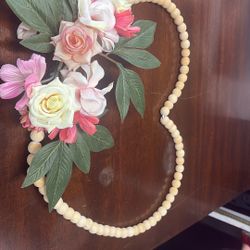 Heart Wooden Wreath 