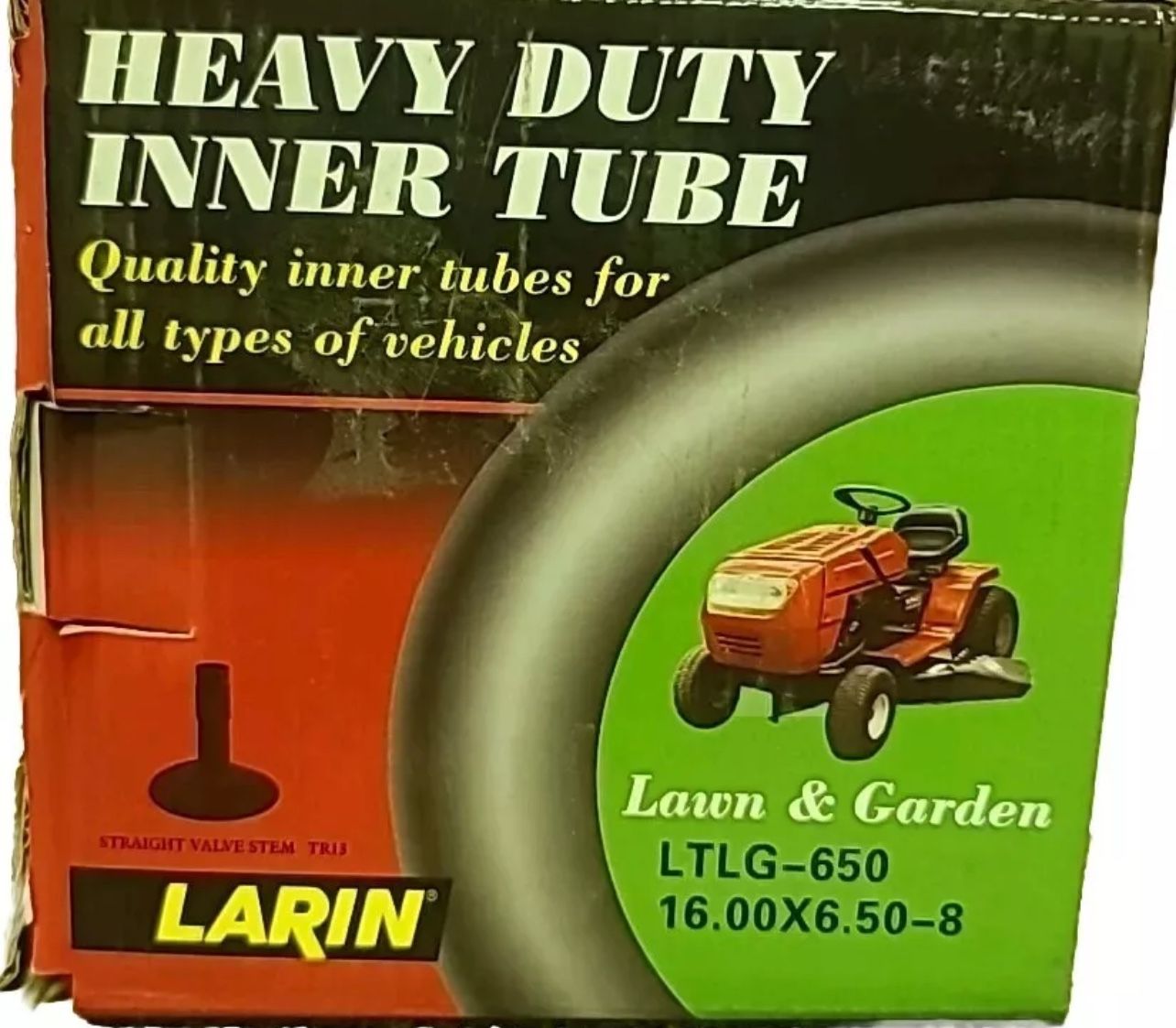 Heavy Duty Inner Tube LTLG-650 Larin Lawn & Garden 16x6.5-8