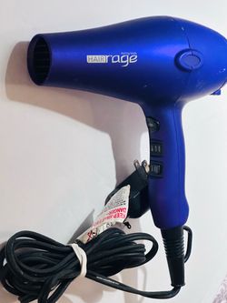 Hair Rage Styling Tools Hair Dryer Blue