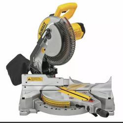 DEWALT DWS713 15 Amp 10 in. Single Bevel Compound Miter Saw
