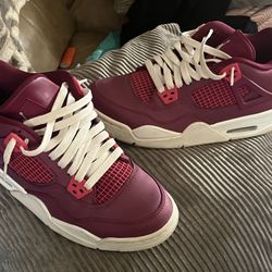 Air Jordan 4 Red/Pink Size 6.5Y – Clean Condition