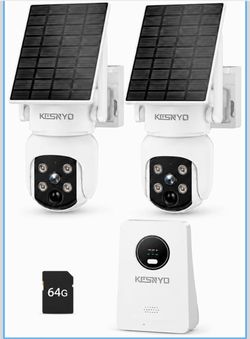 Solar Security Cameras Wireless Outdoor