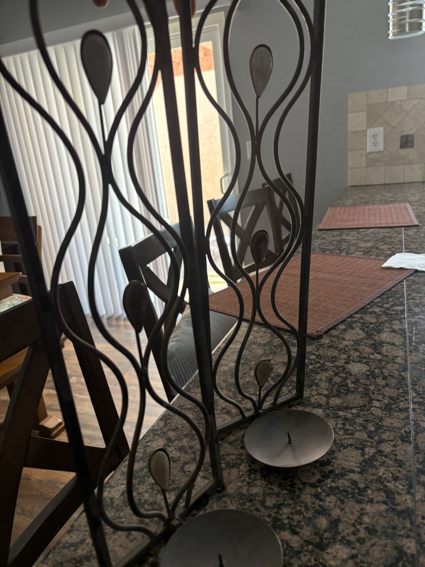 Pair Of Wall Candle Holders