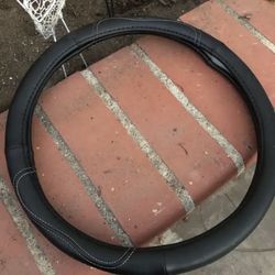 Black Steering Wheel Cover