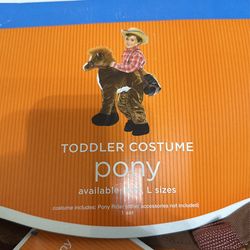 Toddler Costume Pony NEW