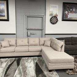 Ivory Sofa Sectional 