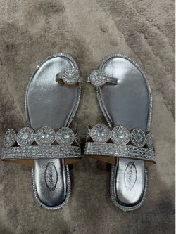 Silver Sandals Women