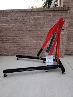 New Pittsburgh 2 Ton Foldable Shop Crane