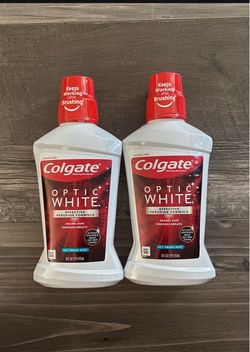 Colgate Optic White Icy Fresh Mint Mouthwash 16 Fl Oz $3 Each