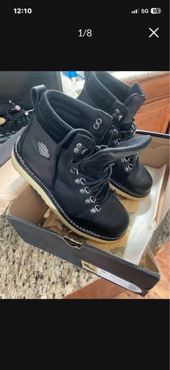 Size 10 Harley Davidson leather boots