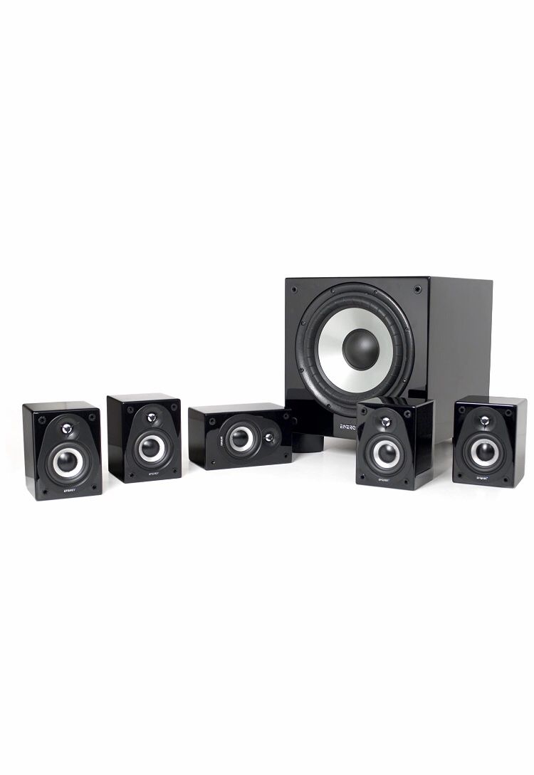 Klipsch Energy RC-Micro 5.1 Surround Home theater Speaker System (Black)