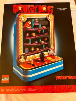 LEGO Super Mario Donkey Kong Arcade 72051 Interactive Set 1367 pcs Age 18+