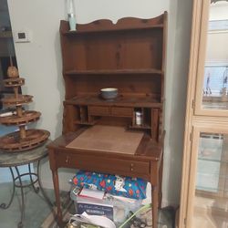 Cool Wooden Secretary Desk