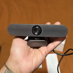 DEPSTECH DW50 Pro Webcam – Like New w/ Box & Tripod