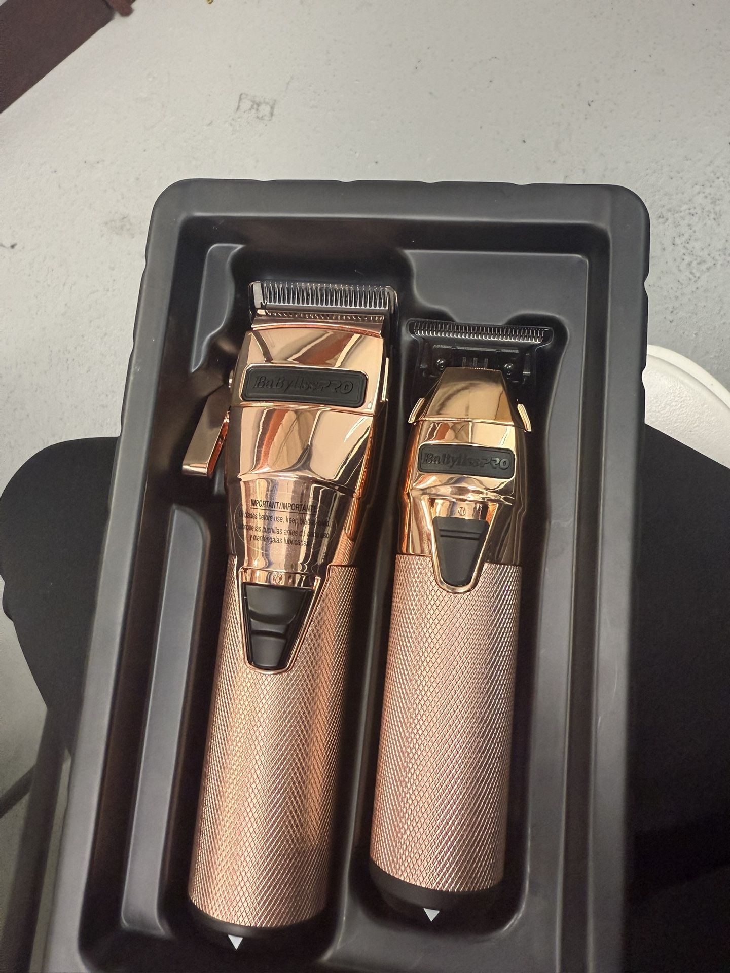 BaBylissPRO FXONE RoseFX Clipper and Trimmer set.