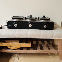 Triple Buffet Slow Cooker