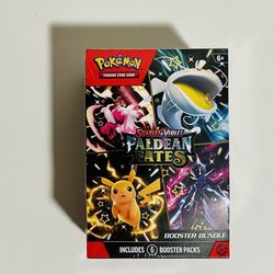 POKEMON TCG: Scarlet and Violet: PALDEAN Fates: Booster Bundle 6 Booster Packs