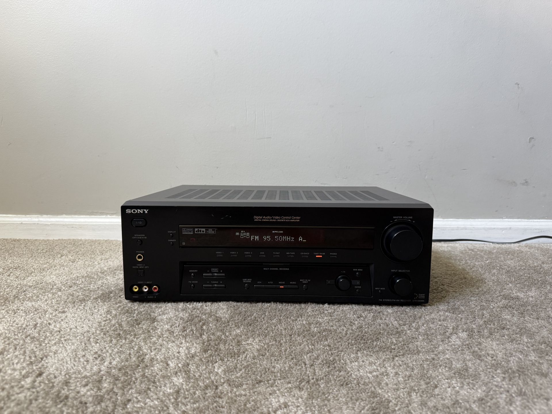 Sony STR-DE895 5.1 Home Theater Surround Receiver