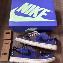 Size 10.5 Air Jordan 1 Low OG Zion Williamson ‘Voodoo Alternate’ (IH2309-500)