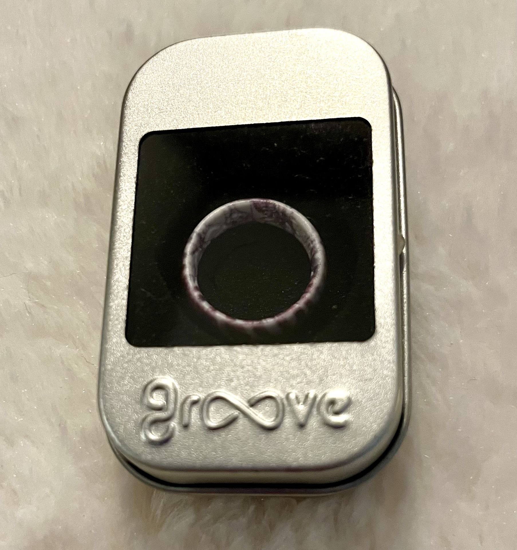 Groove Life Purple Silicone Band Ring