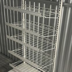 Aluminum Display Rack 24x16(55inch Height)Excellent Condition 