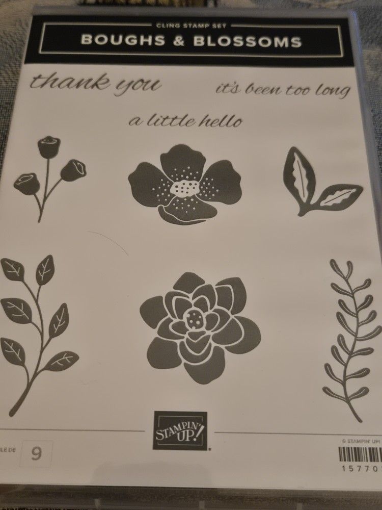 Stampin Up Boughs & Blossoms